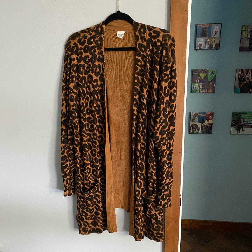 Cheetah print wrap